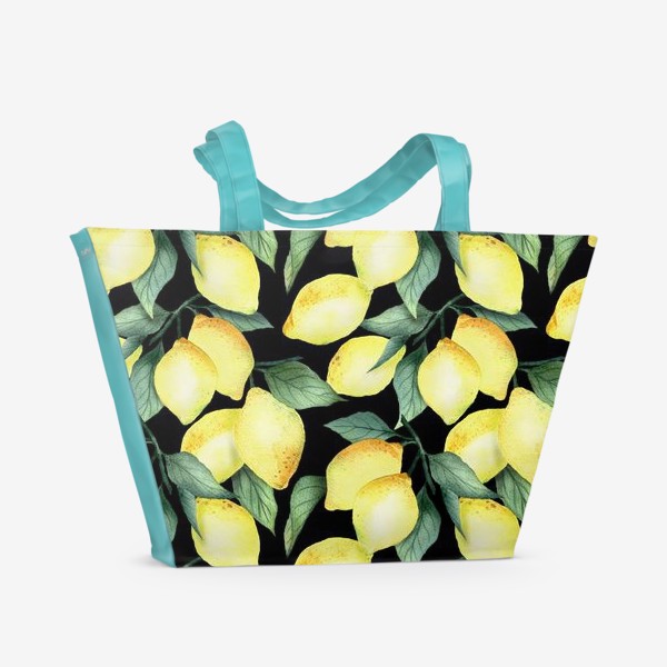 Пляжная сумка «Сочные Лимоны»