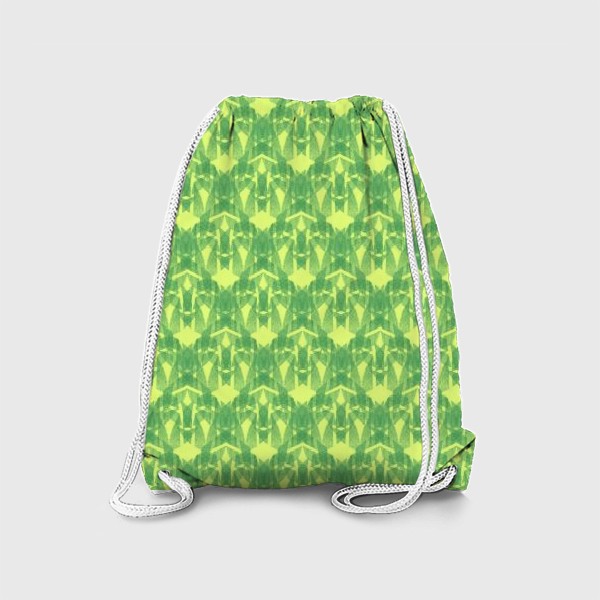 Рюкзак «Желто-зеленый узор»