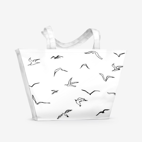 Пляжная сумка «Seagulls»