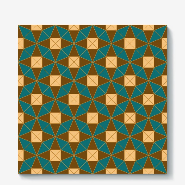 Холст «Исламский геометрический орнамент»