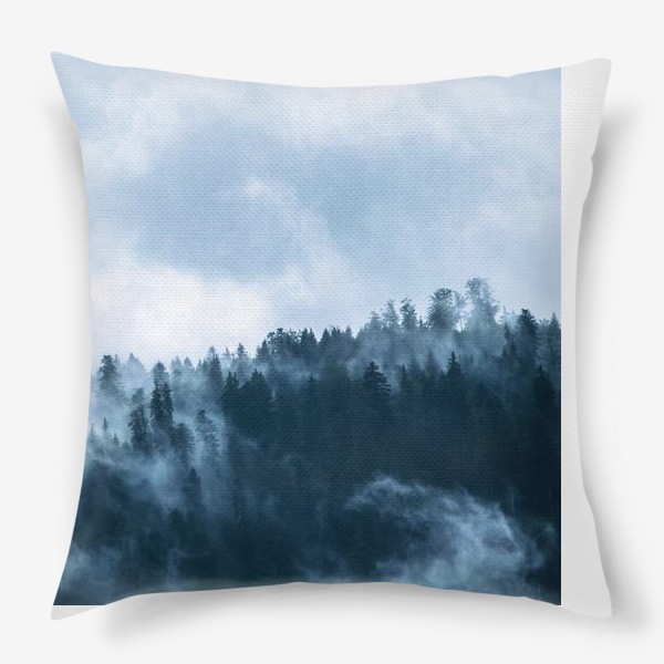 Подушка «Лес в тумане»