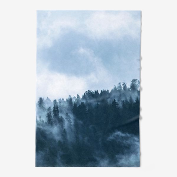 Полотенце «Лес в тумане»