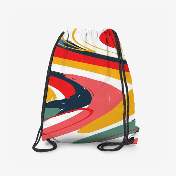 Рюкзак «Разноцветные волны»
