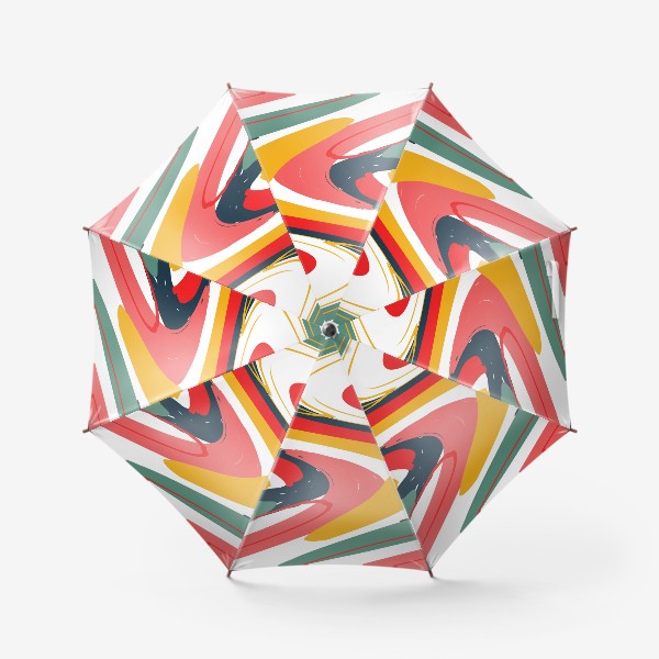 Зонт «Разноцветные волны»