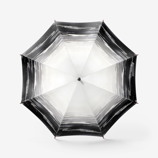 Зонт «Черно-белая акварель»
