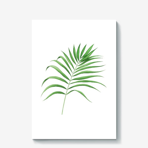 Холст «Лист пальмы»