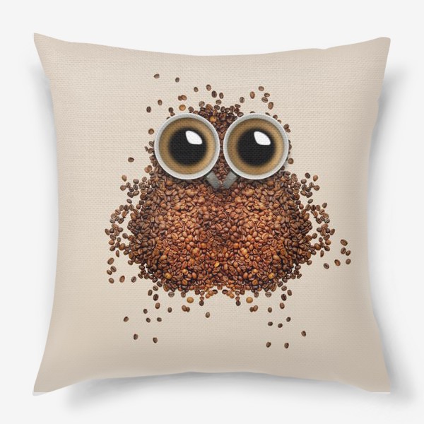 Подушка «Кофейная сова»