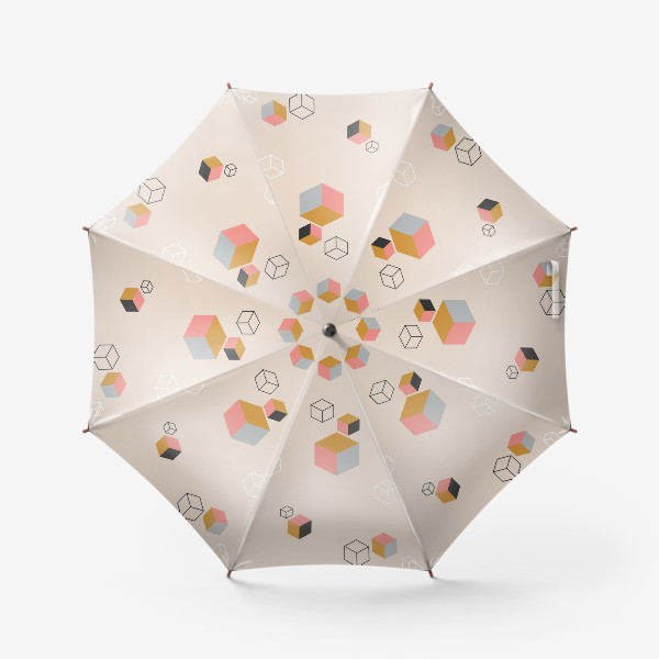 Зонт «Кубические кубики»