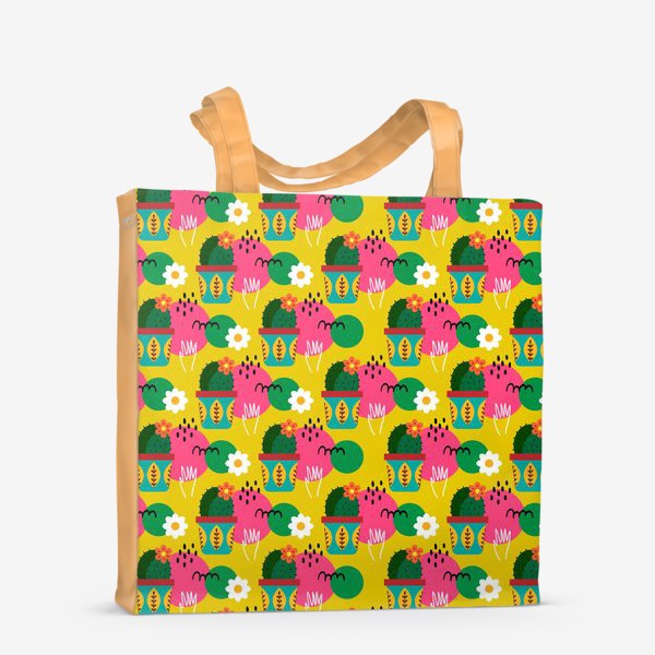 Сумка-шоппер «Мексиканские кактусы»