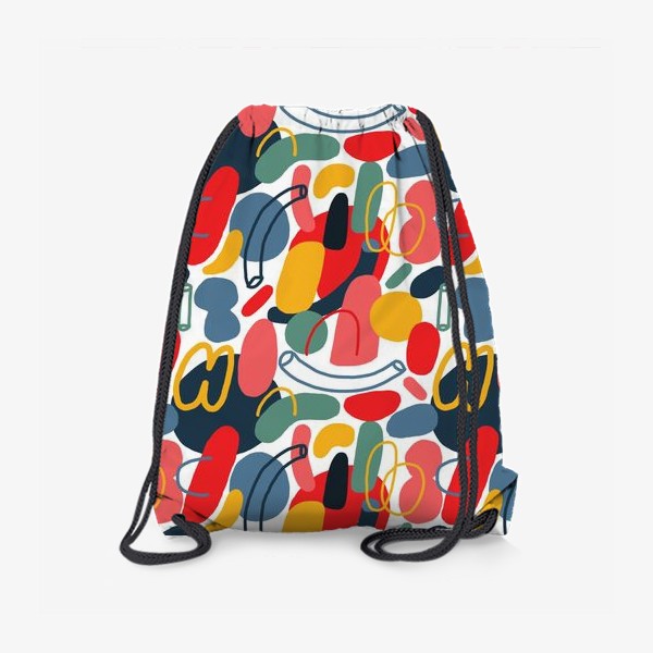 Рюкзак «Яркий абстрактный геометрический паттерн»