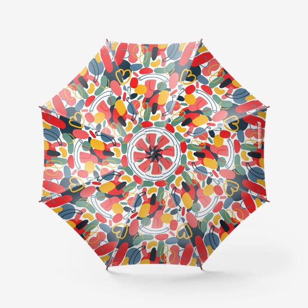 Зонт &laquo;Яркий абстрактный геометрический паттерн&raquo;