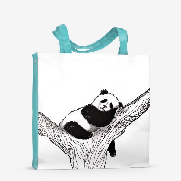 Сумка-шоппер «Спящая панда»