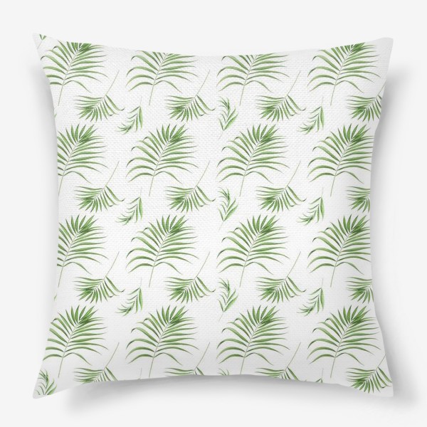 Подушка «Листья пальмы»