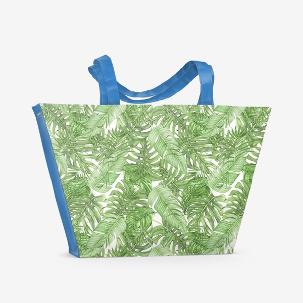 Пляжная сумка &laquo;Тропическая зелень&raquo;