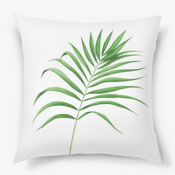 Подушка «Лист пальмы»