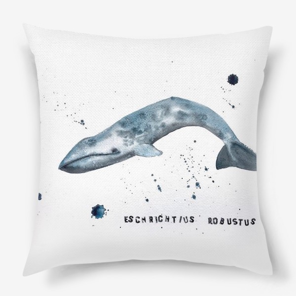 Подушка «серый кит»