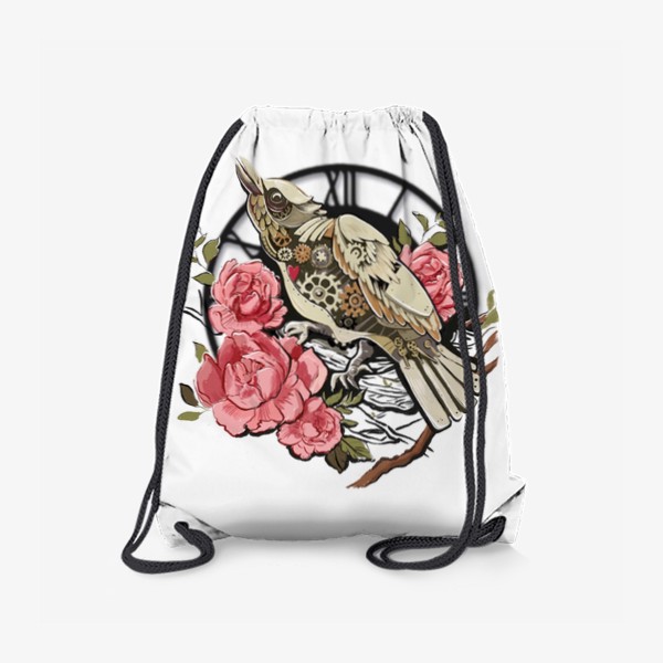 Рюкзак «Стимпанк птица»