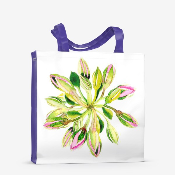 Сумка-шоппер «Бутоны цветов»
