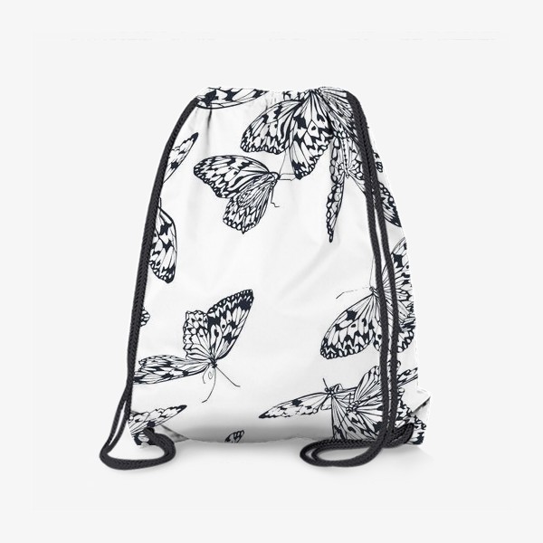 Рюкзак «Узор из тропических бабочек»