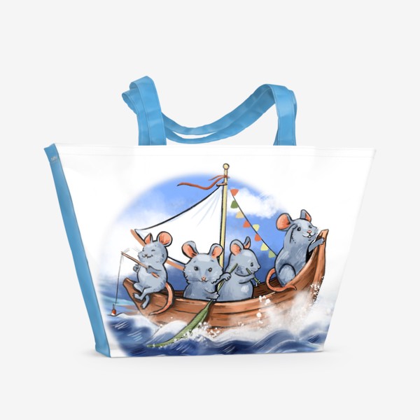 Пляжная сумка «Маленькое путешествие»