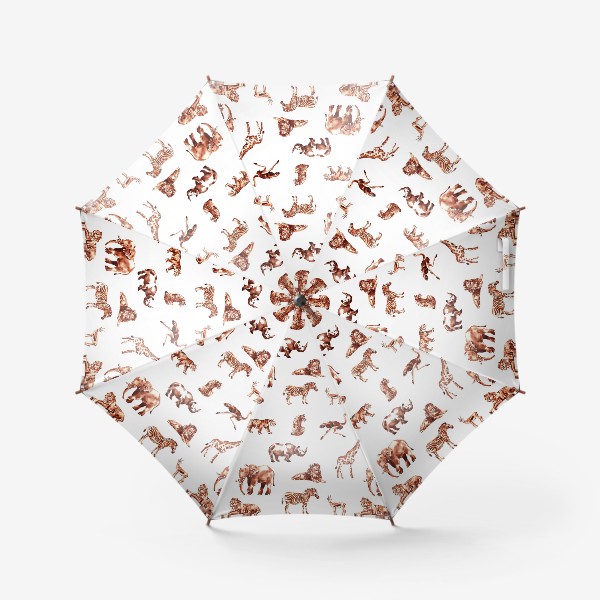 Зонт «Звери саванны»