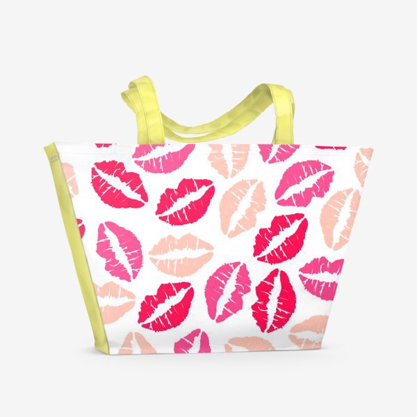 Пляжная сумка «Поцелуйчики»