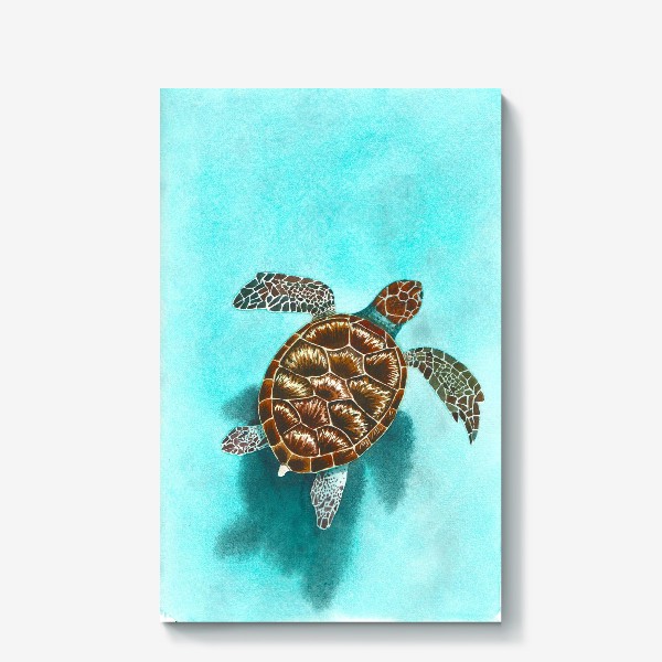 Холст «Морская черепаха»