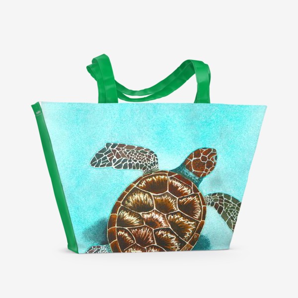 Пляжная сумка «Морская черепаха»