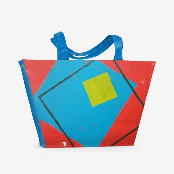 Пляжная сумка «simple gepmetry»