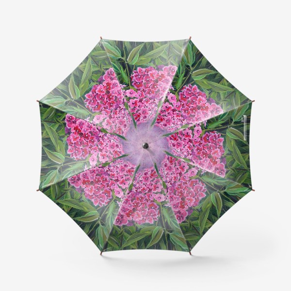 Зонт «Розовые флоксы»