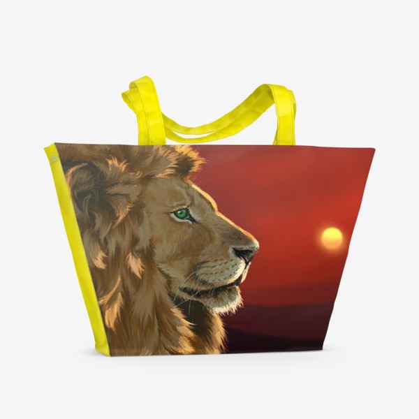 Пляжная сумка «Lion »