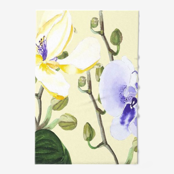 Полотенце «Орхидеи»