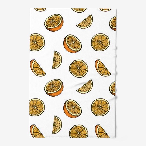 Полотенце «Апельсины»