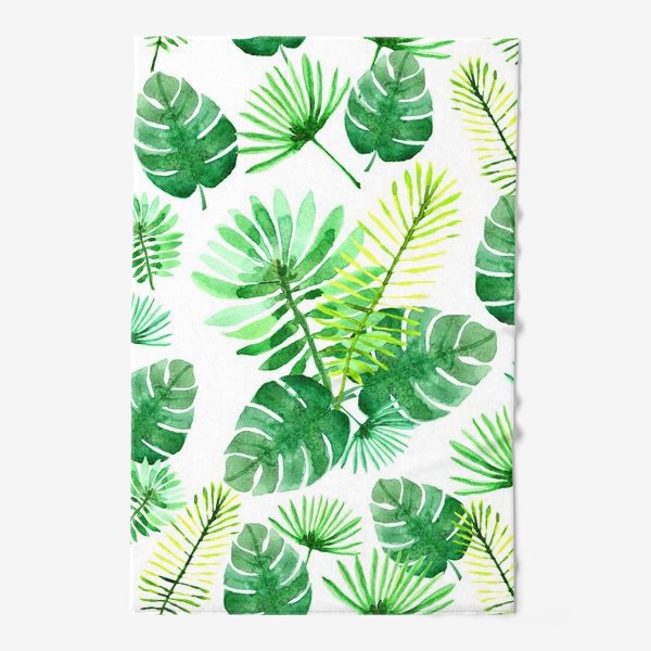 Полотенце «Тропические листья»