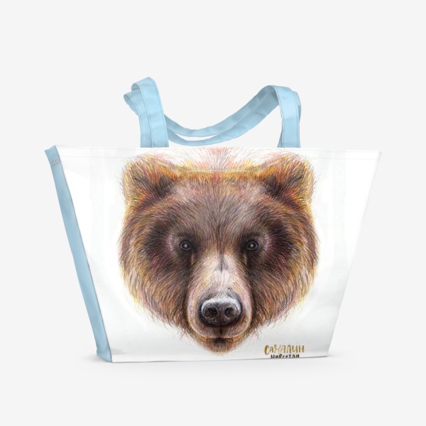 Пляжная сумка &laquo;Морда медведя&raquo;