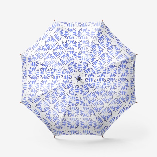Зонт «Марокканский акварельный узор»