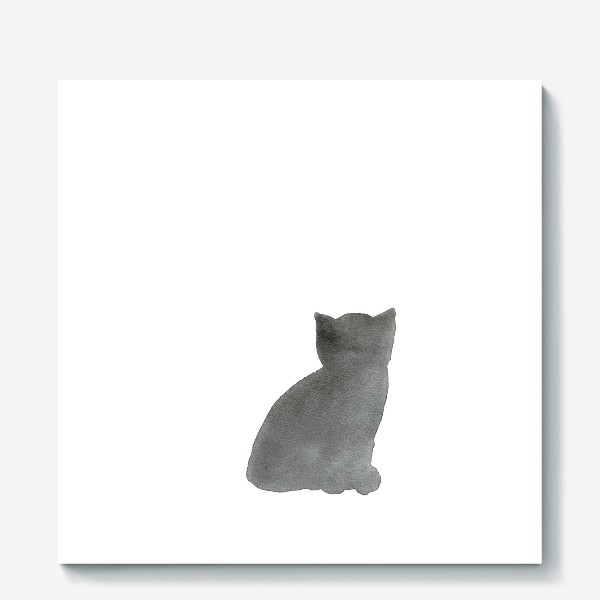 Холст «Grey kitten»