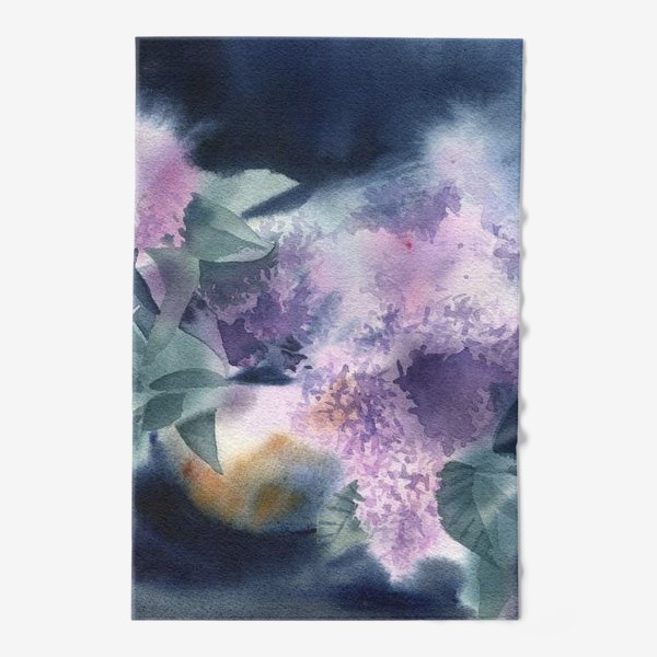 Полотенце &laquo;Lilac flowers&raquo;