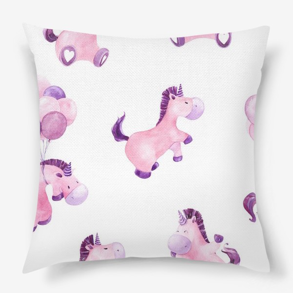 Подушка «Unicorn pattern»