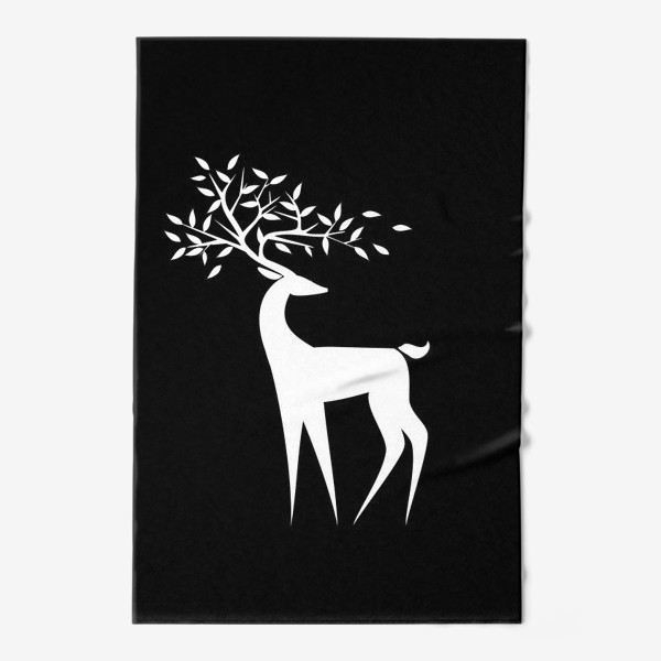 Полотенце «Белый олень»