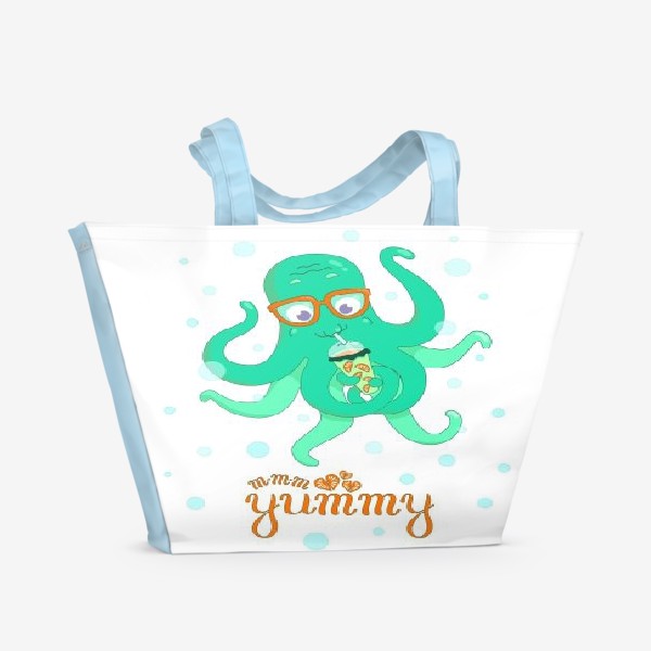 Пляжная сумка «Осьминог Yummy»