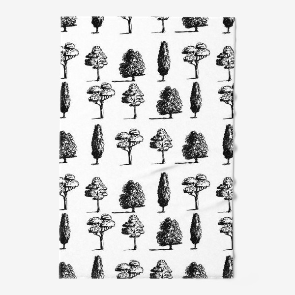 Полотенце «Four trees pattern»