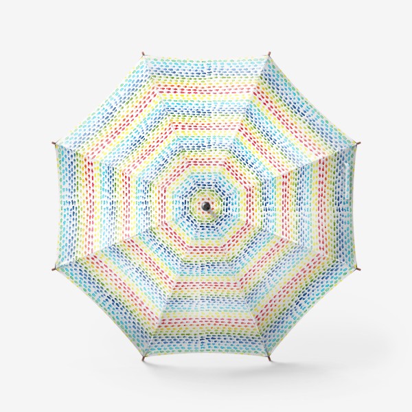 Зонт «Акварельный разноцветный паттерн»