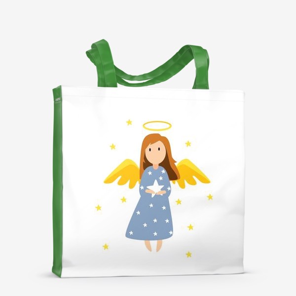 Сумка-шоппер «Pождественский ангел»