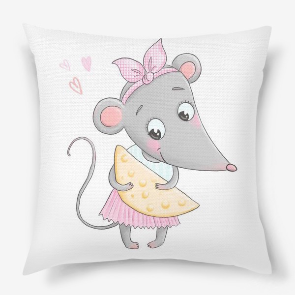 Подушка «Милая мышка»