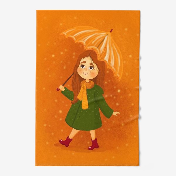 Полотенце «Осень. Дождь»