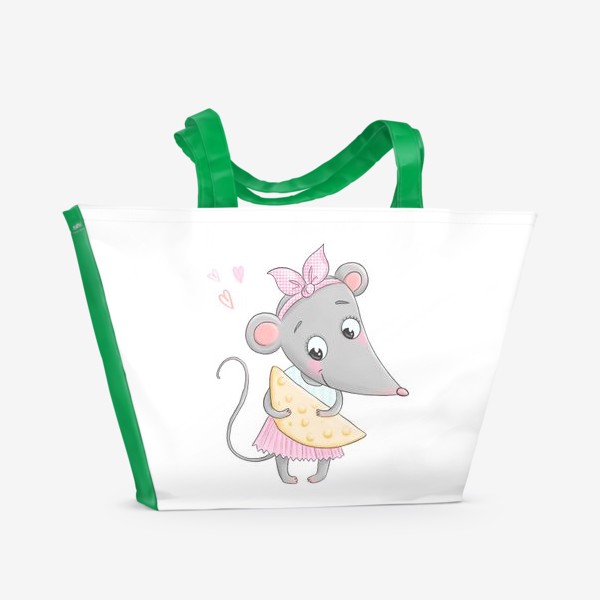 Пляжная сумка &laquo;Милая мышка&raquo;