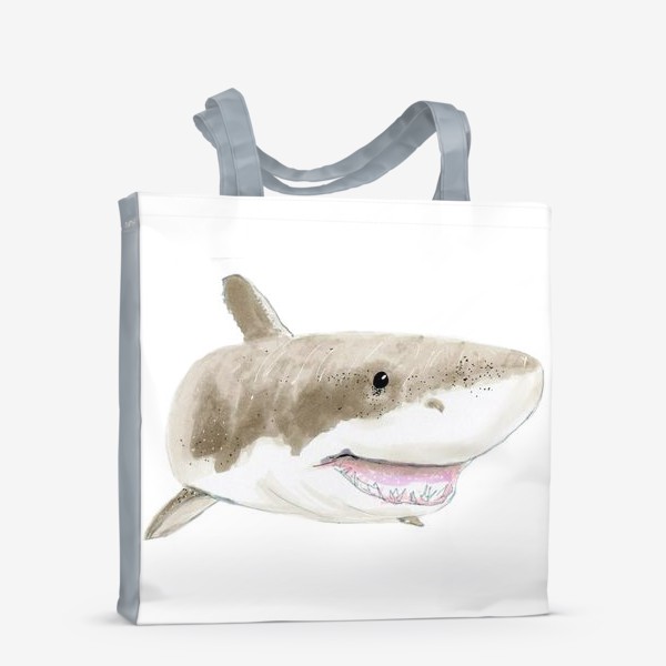 Сумка-шоппер «Акула каракула»