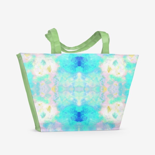 Пляжная сумка «Ледяной голубой»