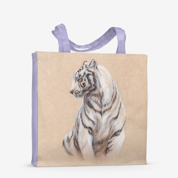 Сумка-шоппер «Белый тигр»
